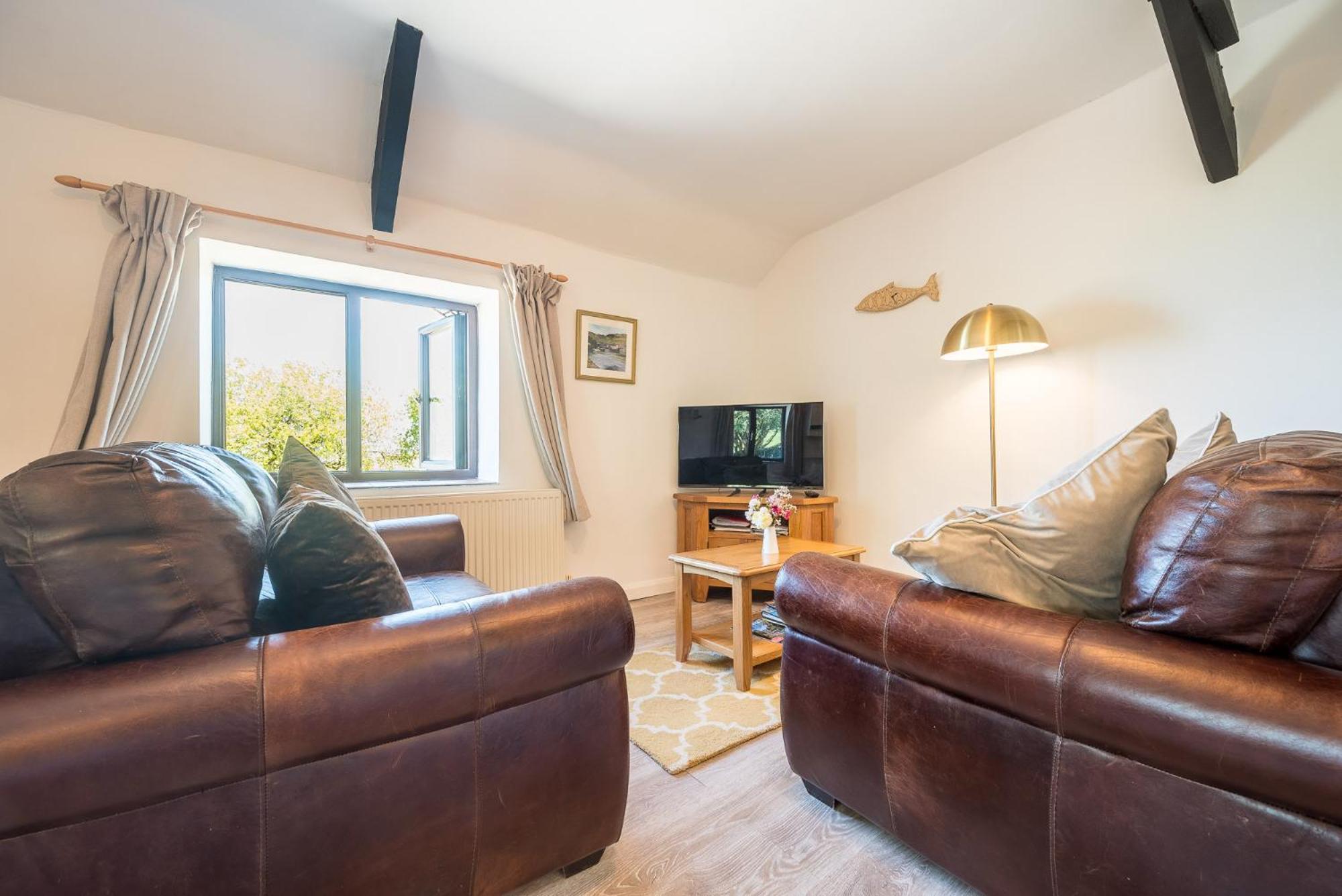 Polrunny Farm Elderberry Cottage With Sea View Boscastle Esterno foto