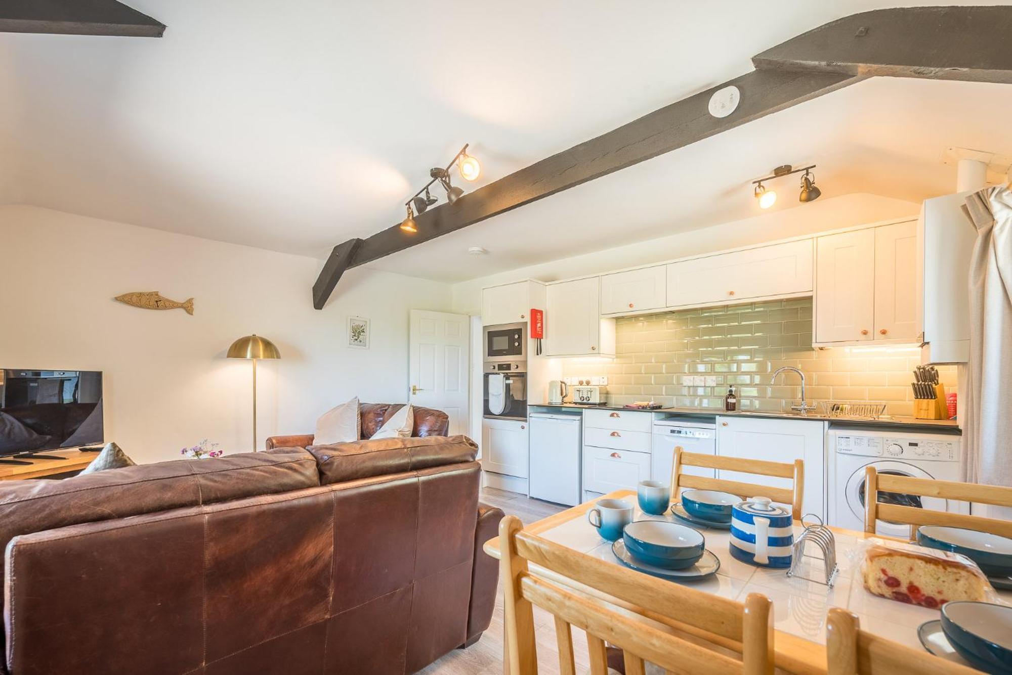 Polrunny Farm Elderberry Cottage With Sea View Boscastle Esterno foto