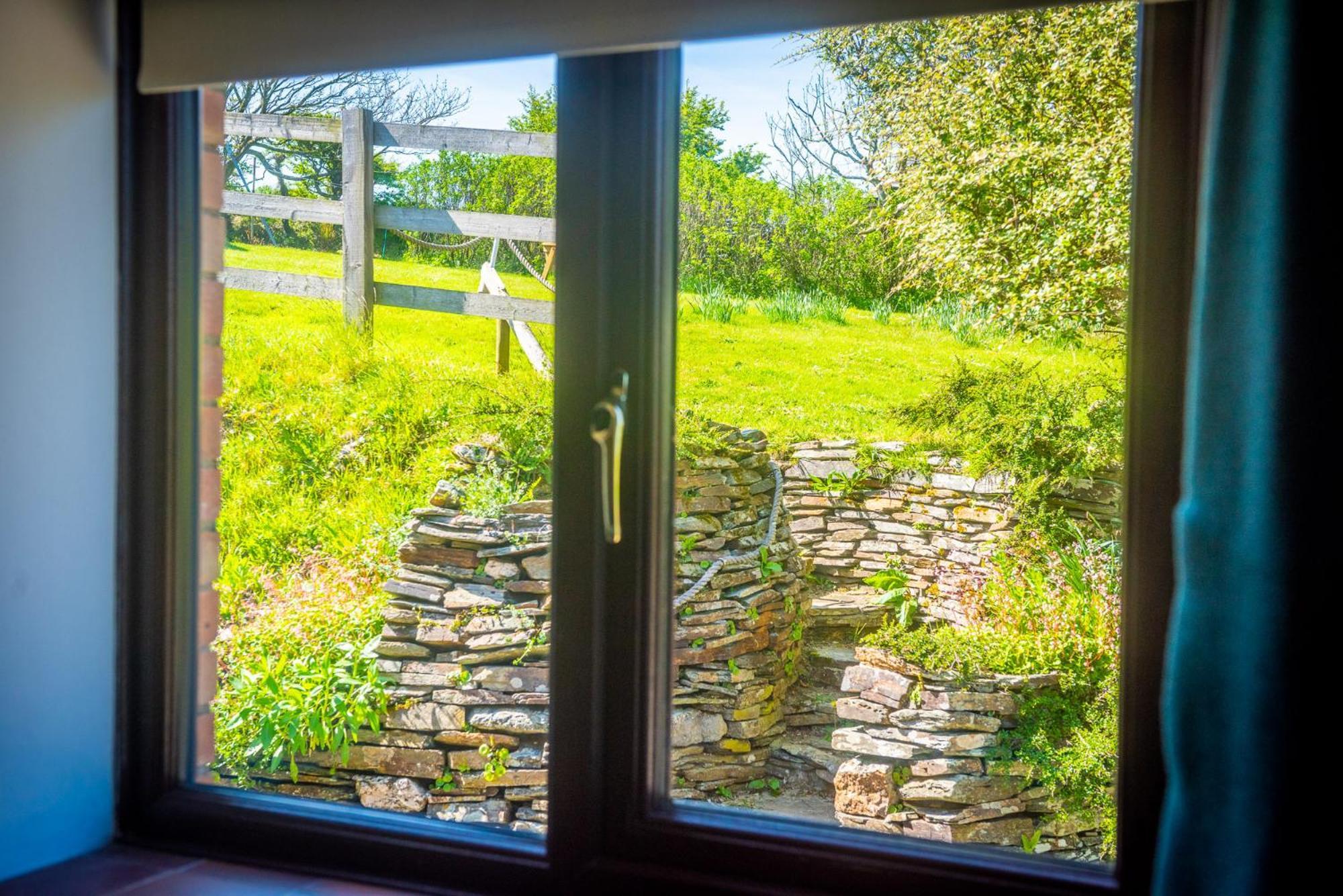 Polrunny Farm Elderberry Cottage With Sea View Boscastle Esterno foto